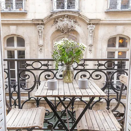 Sunny And Charming Heart Of Paris